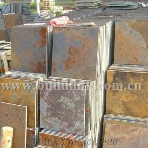 China Rusty Slate Tiles, Slate Flooring Tiles, Slate Floor Tile on Sale