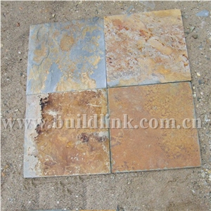 China Rusty Slate Tiles, Slate Flooring Tiles, Slate Floor Tile on Sale