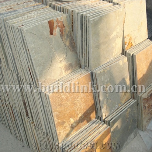China Rusty Slate Tiles, Slate Flooring Tiles, Slate Floor Tile on Sale