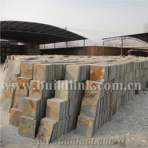 China Rusty Slate Tiles, Slate Flooring Tiles, Slate Floor Tile on Sale
