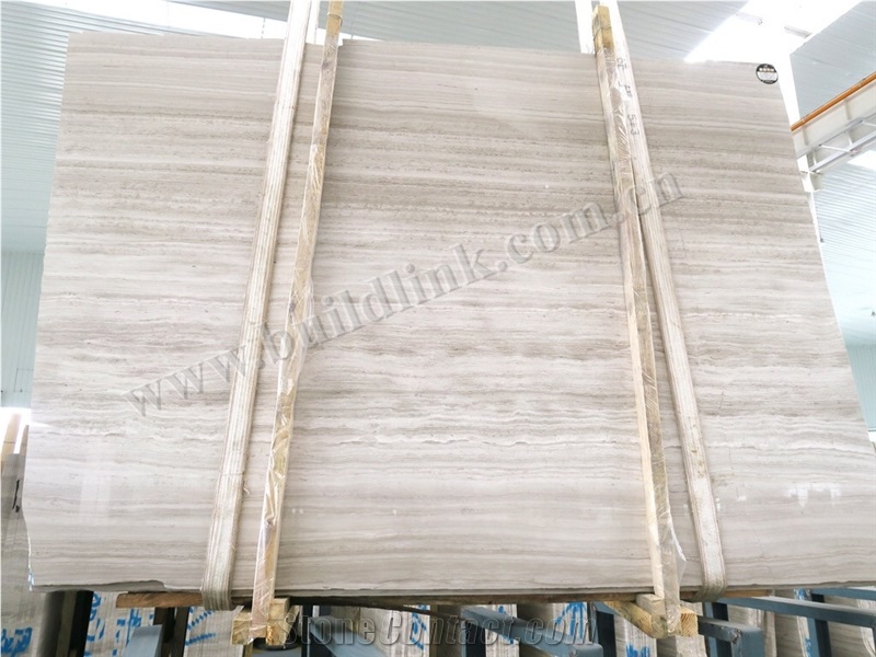 Crystal White Wooden Polished Slabs ,Wooden Marble, White Wood Grain Marble ,Crystal Wooden Vein White Marble Polished Slabs