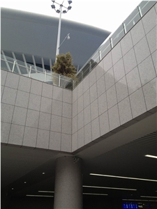 G623 Granite Flamed Tiles,China Grey Granite Walling and Flooring Flamed Tiles