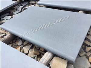 Hainan Grey Basalt Rebated Bullnose Pool Coping,China Grey Basalt Honed Pool Coping, Grey Basalt,Basaltina,Basalto,Inca Grey Rebated Bullnose Pool Coping