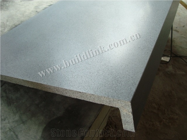 Inca Grey Rebated Pool Coping, Hainan Grey Basalt, China Grey Basalt Honed Pool Coping, Grey Basalt,Basaltina,Basalto L-Shape Pool Coping