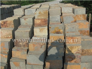 Rusty Slate Tiles, Slate Flooring, Slate Floor Tile on Sale, China Rusty Slate Tiles