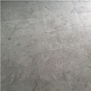Thala Grey Limestone Tiles & Slab, Champagne Grey Limestone