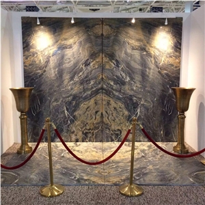 Van Gogh Luxury Green Marble Polished Slabs & Tiles