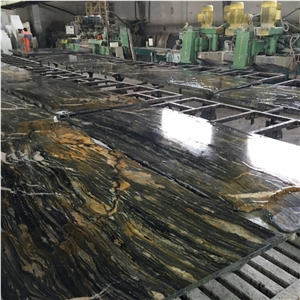Van Gogh Luxury Green Marble Polished Slabs & Tiles