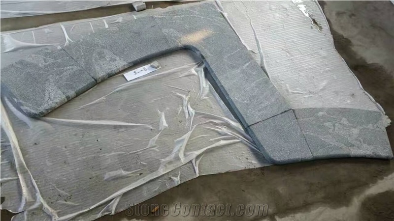 G350 Shaped Granite Swimming Pool Coping Corner Bullnose Edge Competitive Prices