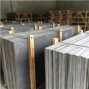 Natural Black Slate Big Slabs Tennis Table Slate Slabs