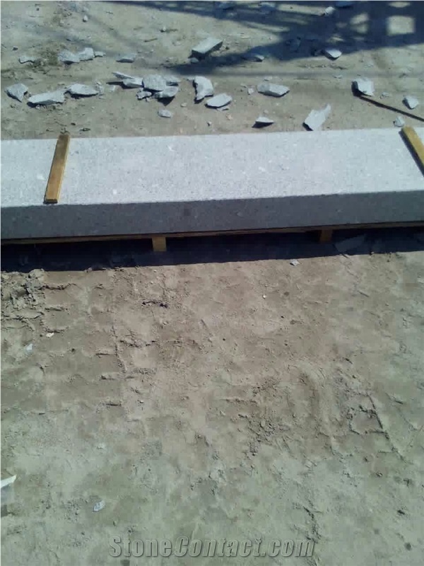 Sd G603 White Sesame Light Grey Granite Steps Stairs