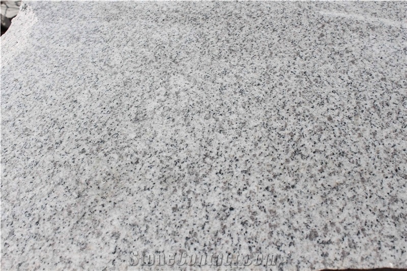 Shandong White Sesame Granite Slabs Water Proof Sealing Flamed Polished Bushhammered Slabs