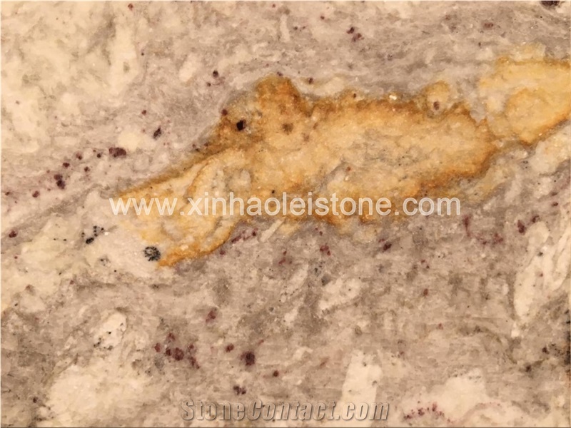 Golden Beach Granite Slabs/Tiles, Beige Granite for Walling/Flooring
