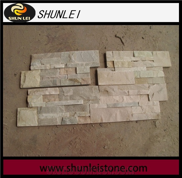 Chinese Rust Slate Cultured Stone, Wall Cladding
