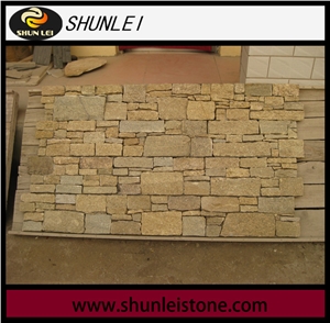 Ledgestone for Wall Cladding,China Rust Slate Stone Veneer