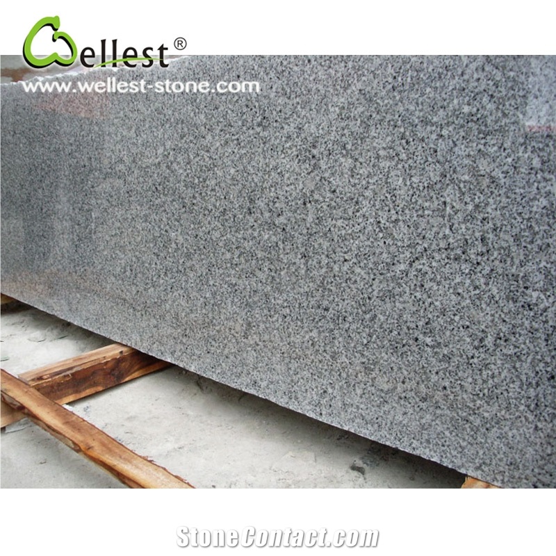 G640 Eastern White Granite Grey Color Polished Surface Countertop for Kitchen