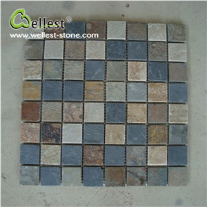 Wholesale High Quality Slate Kitchen Backsplash Mosaic