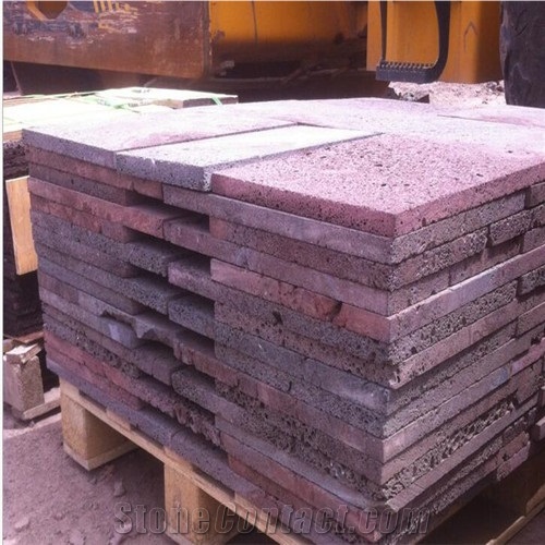 Natural Volcanic Stone Lava Stone Tiles for Construction