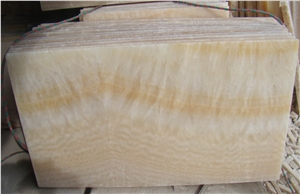 A Grade Resin Yellow Onyx Tile & Slab China Honey Onyx