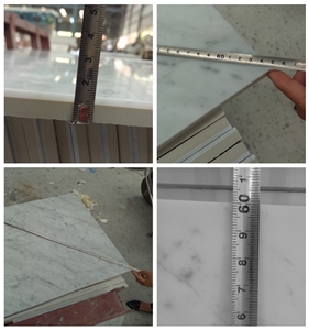 Bianco Carrara Marble Composite Porcelain Tiles,Marble Honeycomb Panels