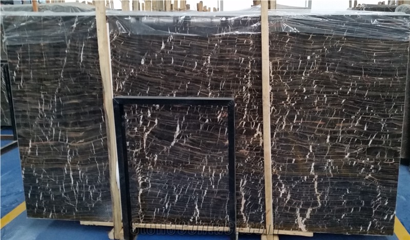 European Network Brown Marble Tiles & Slab