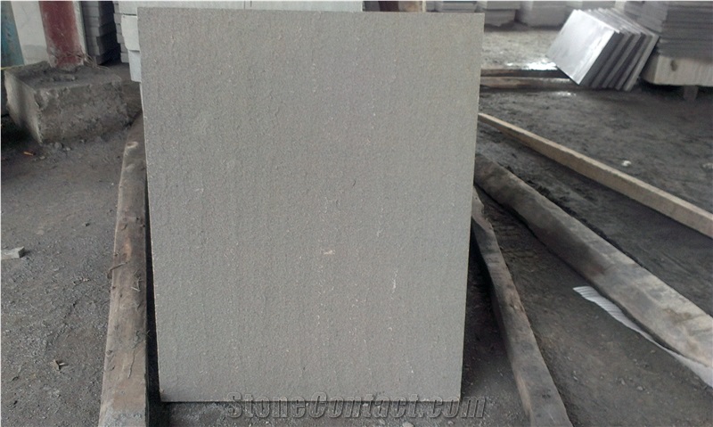 Grey Sandstone Slab & Tile, China Grey Sandstone