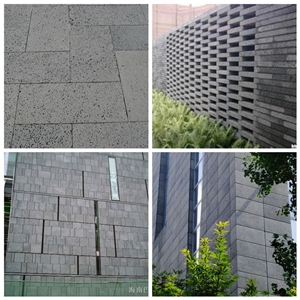 Grey Sawn Lava Stone Rock Tiles & Slabs, Moon Surface Grey Basalt