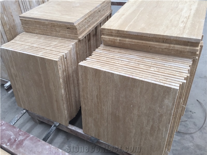 Light Travertine Slabs & Tiles, Turkey Beige Travertine
