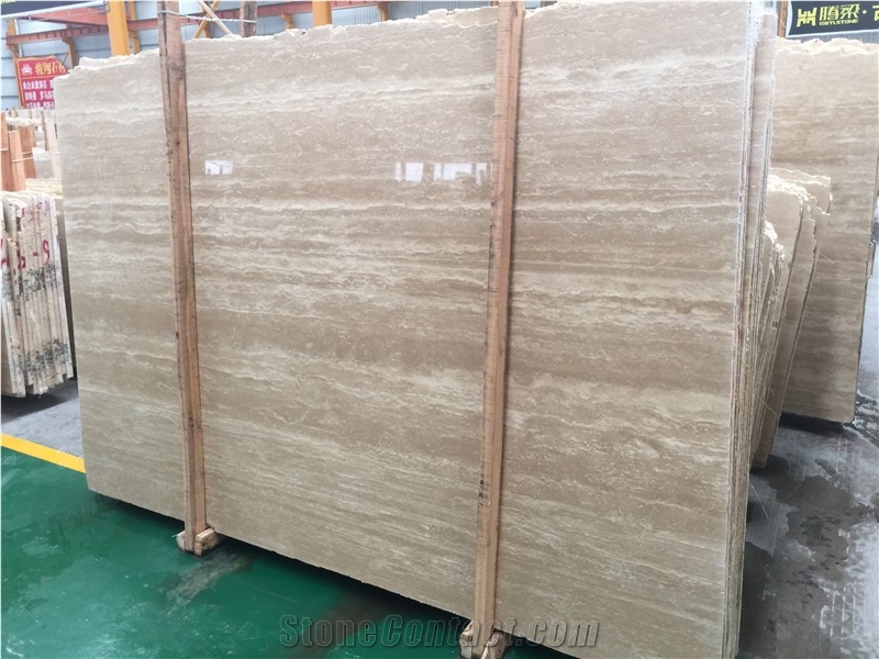 Light Travertine Slabs & Tiles, Turkey Beige Travertine