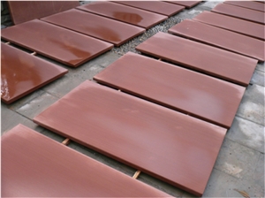 Natural Red Sandstone Slabs & Tiles, China Red Sandstone