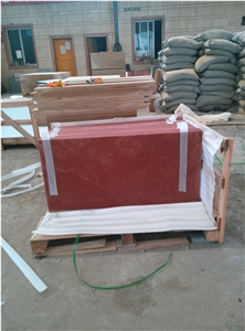Natural Red Sandstone Slabs & Tiles, China Red Sandstone