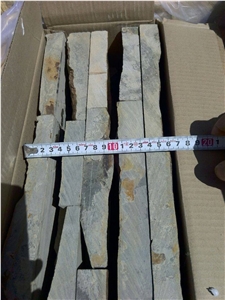 Rusty Stone Veneer,Dark Rusty Decorative Cultured Stone,China Rusty Brown Slate Cultured Stone, Wall Cladding, Stacked Stone Veneer Clearance