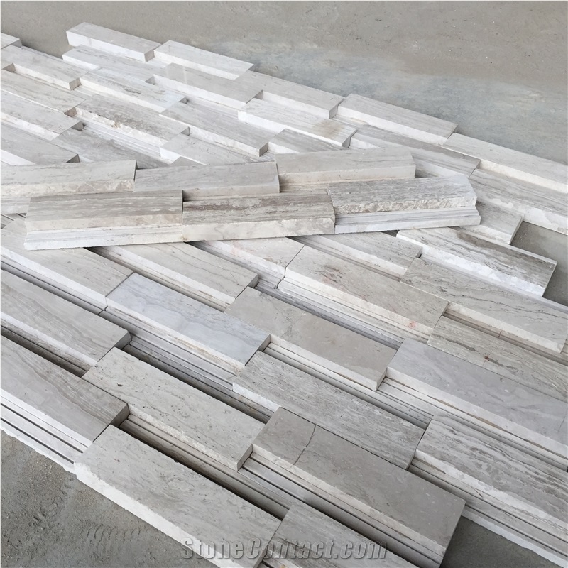 Wood Grey Marble Ledgestone,Grey Wood Culture Marble Stone,Grey Stacked Wall Stone, Wood Grain Grey Marble Cultured Stone