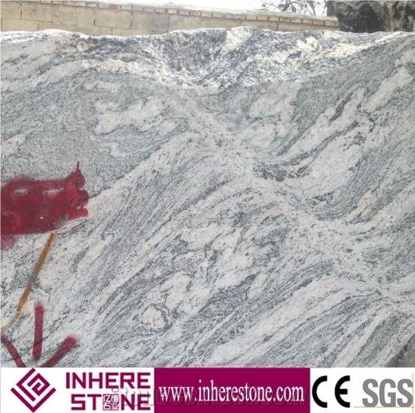 Cheap Price China Juparana Pink Granite Block, Desert Gold Granite Own Quarry, Hebei Desert Flower Gold Granite