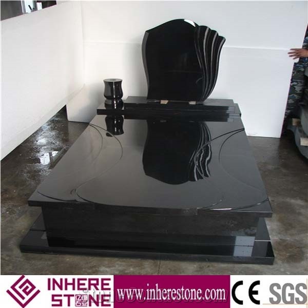 China Black Granite Monument/Tombstone/Gravestone