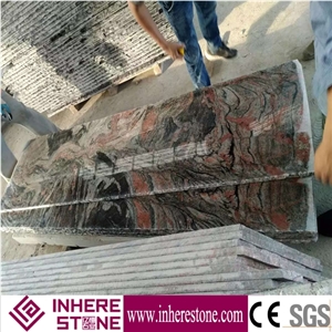 China Multi Color Granite Stair, Granite Tread, Stair and Riser