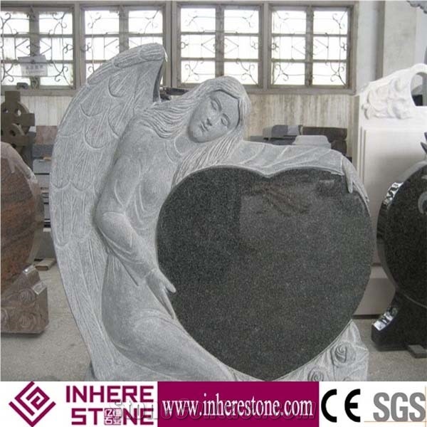 G654 Grey Granite Tombstone,Dark Grey Granite Tombstone,Cheap Tombstone,Headstone