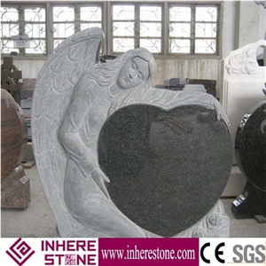 G654 Grey Granite Tombstone,Dark Grey Granite Tombstone,Cheap Tombstone,Headstone