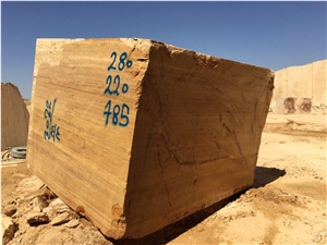 Lemon Travertine Blocks