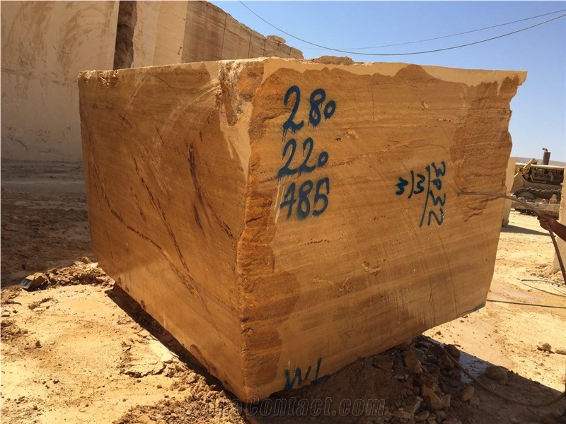 Lemon Travertine Blocks