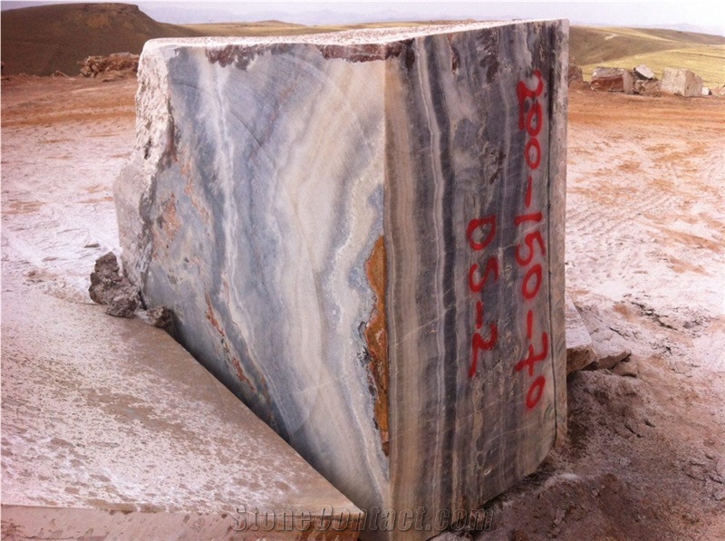 Silver Onyx Blocks & Slabs