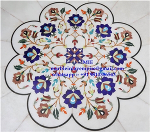 Inlay Round Flooring Medallion