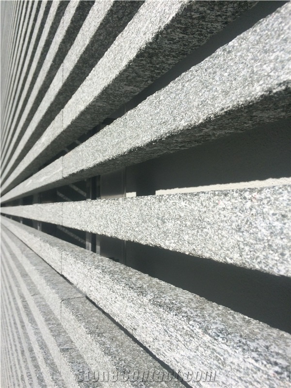 Serizzo Dubino Solar Shading, Stone Solar Shading, Granite Solar Shading, Serizzo Dubino Solar Shading System, Serizzo Dubino Sunscreening System for Facade