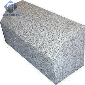Granite Kerbstone, Chinese Cheap Grey Granite Flamed Curbstone, New G603/G654/G3504/G3503 Light Grey Granite Road Stone, Side Stone