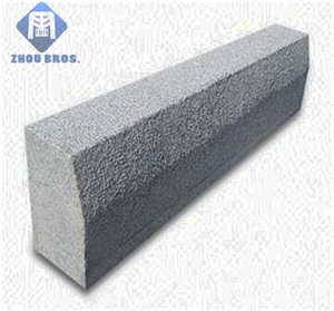 Granite Kerbstone, Chinese Cheap Grey Granite Flamed Curbstone, New G603/G654/G3504/G3503 Light Grey Granite Road Stone, Side Stone