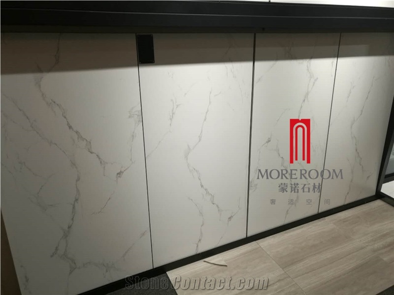 Calacatta White Porcelain Tiles Low Price Ceramic Tiles with Marble Look Porcelain Tile