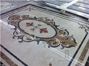 Chinese Style Small Size Rectangle Waterjet Medallion Foyer Medallion Floor Tile Chinese Style Small Size Rectangle Waterjet Medallion Foyer Medallion Floor Tile