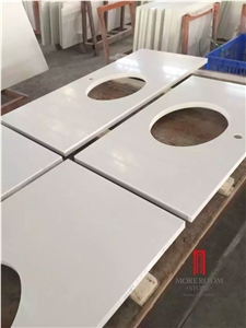 Factory Supply Hot Sale Pure White Quartz Countertop