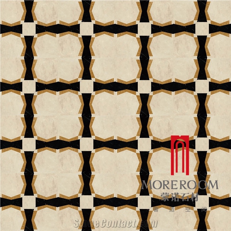 Foshan Mono Design, Home Decor, Black Marble, 3d Wall Panel, 3d Wallpaper for Home Decoration