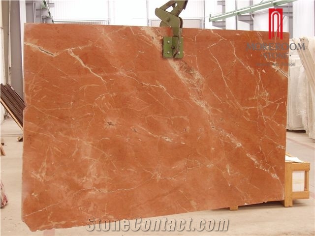 Imported Red Rojo Alicante Red Marble Slab